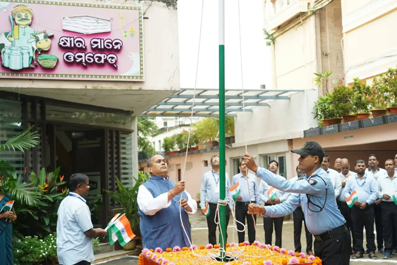 Independence Day celebrations at OMFED